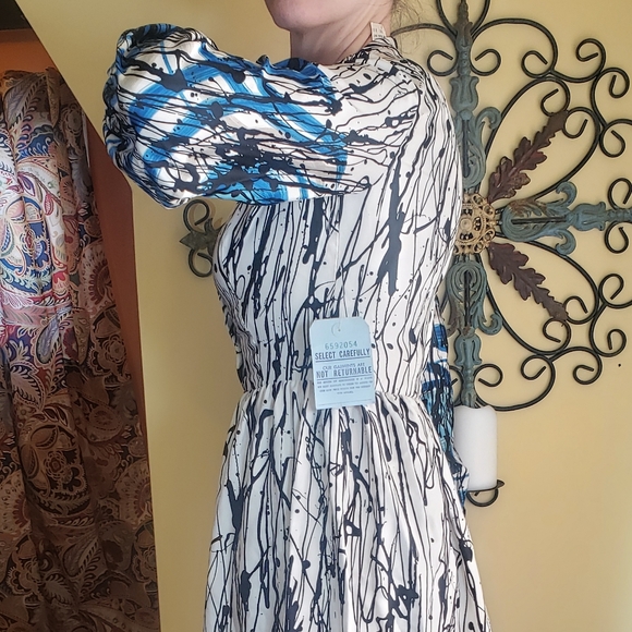 Vintage Dress, Sz 8 - Picture 6 of 13